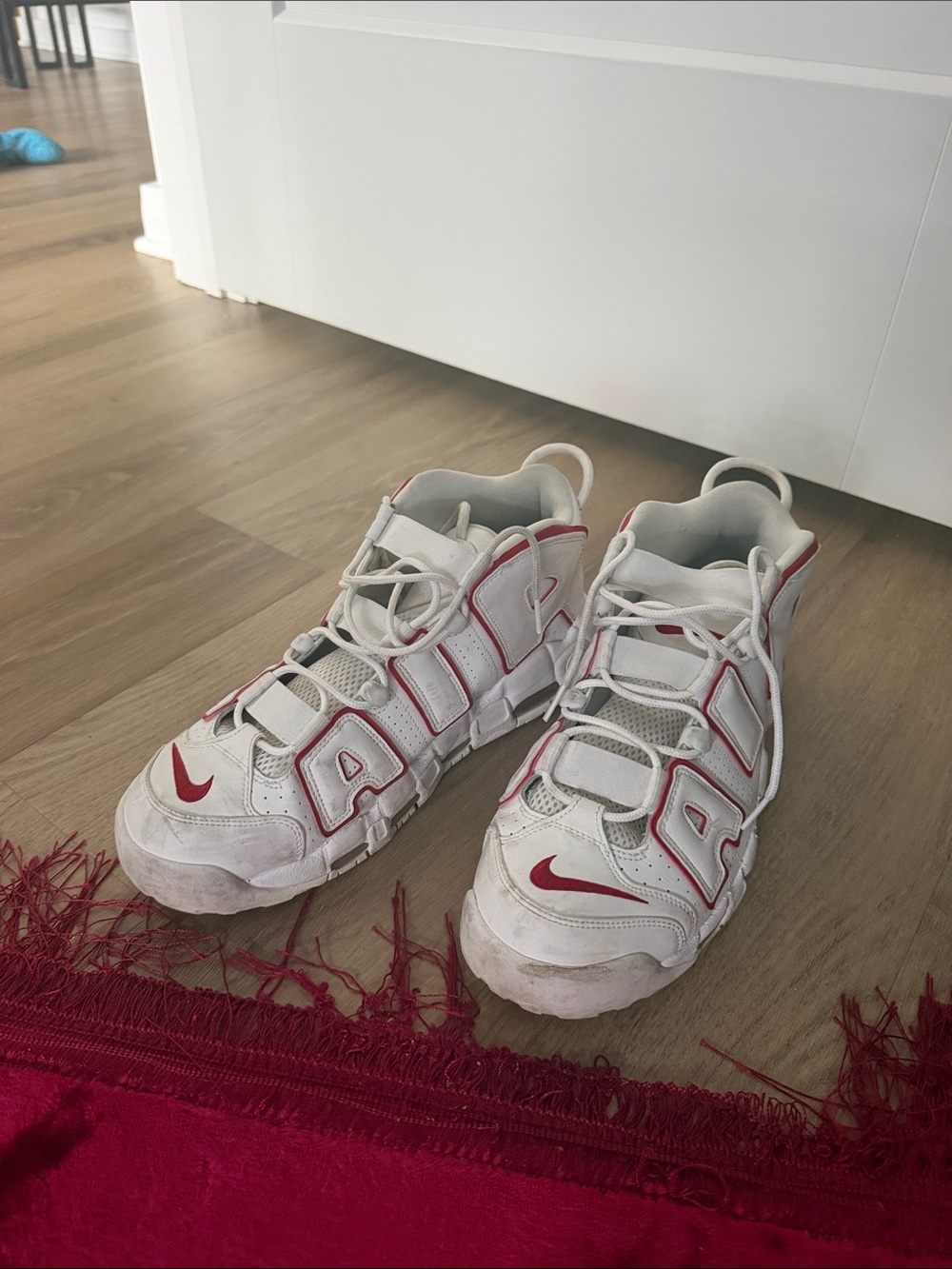 Nike Men’s Air Sneakers - White/Red